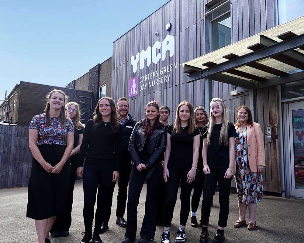 Investing in Futures: YMCA Welcomes a new cohort of Early Years Apprentices to their academy.